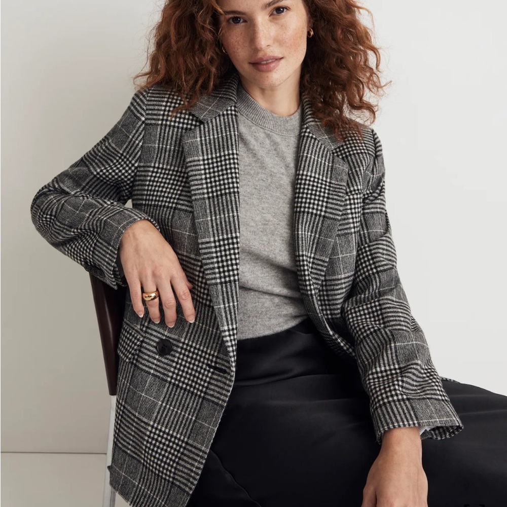 Rosedale Blazer in Plaid / Madewell - 2